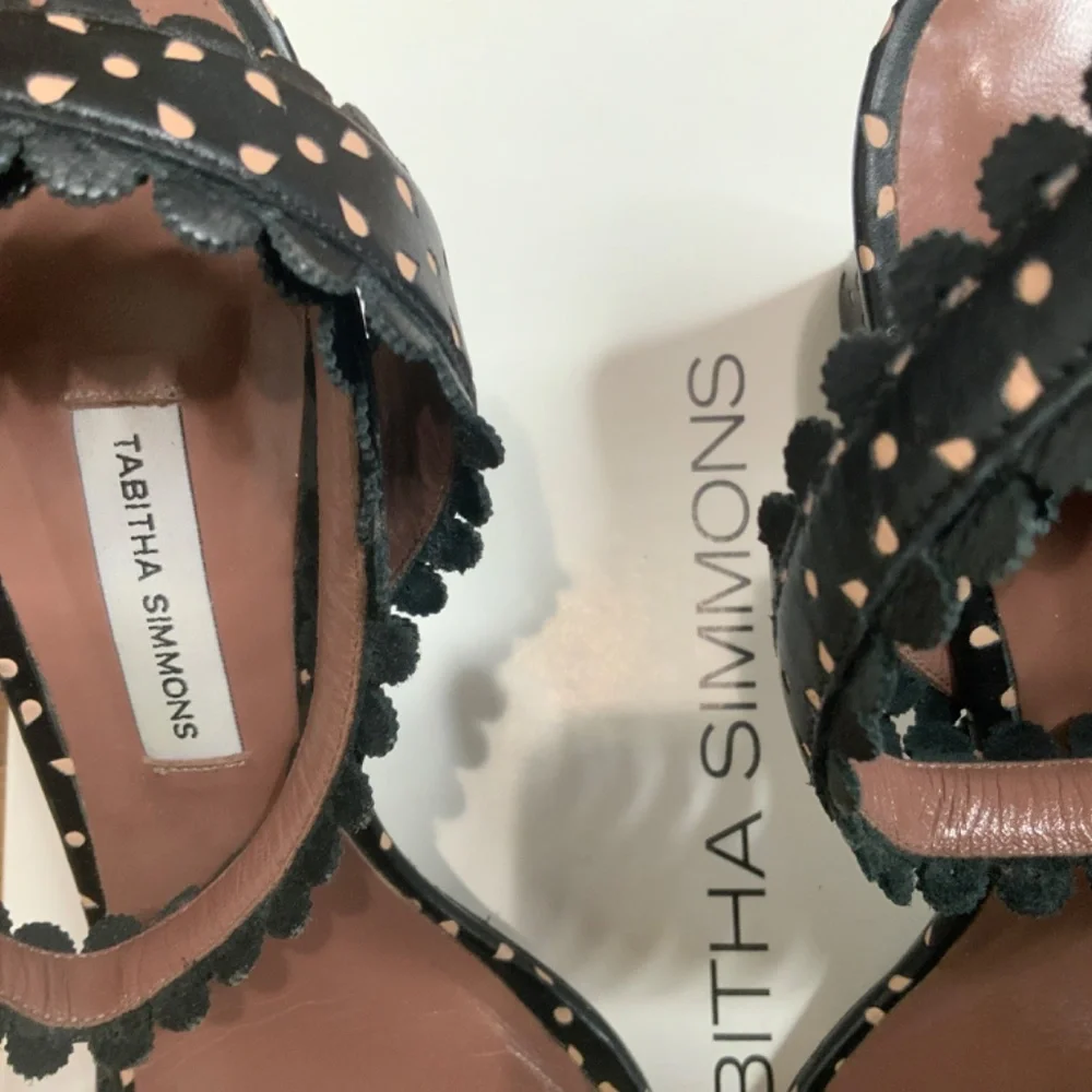 Tabitha Simmons Block Heeled Leticia Shoes